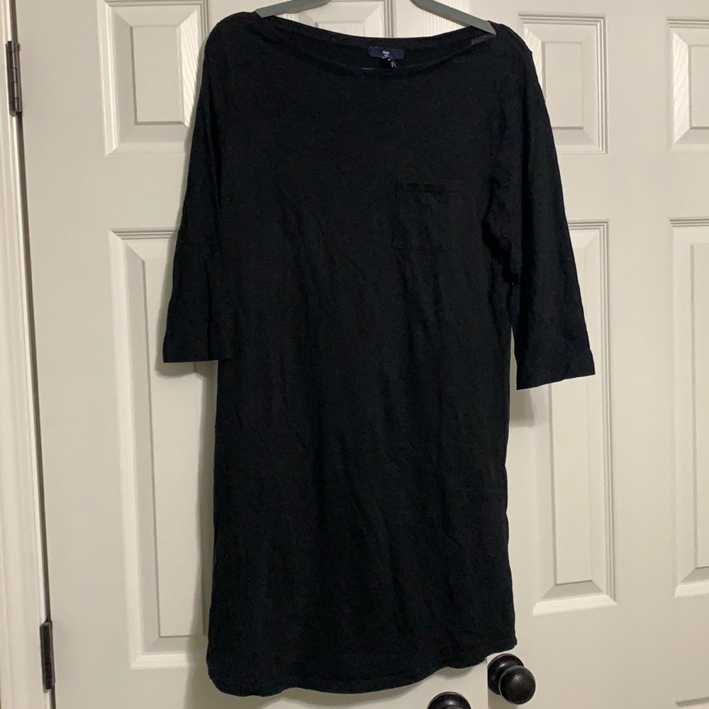Black Gap T-Shirt Dress